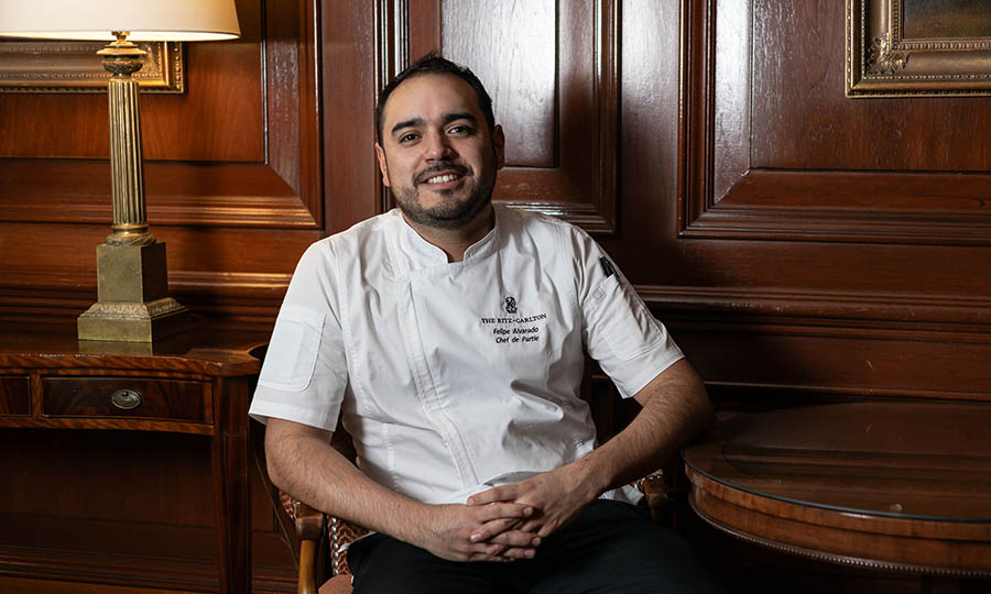 El chef encargado ese da - Felipe Alvarado